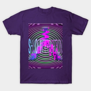 "Shy of Interruption" Trippy Logo T-Shirt